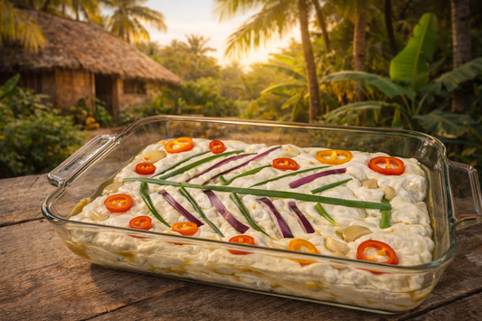 Garlic Herb Focaccia Sourdough