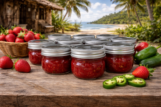 🌶️🍓 Strawberry Jalapeño Jam 🍓🌶️